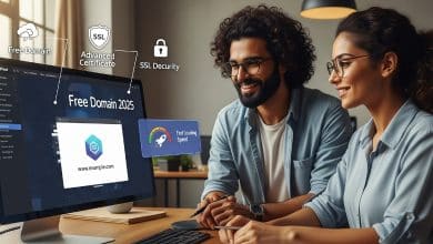 باقة استضافة مع دومين مجاني وسرعة عالية لعام 2025