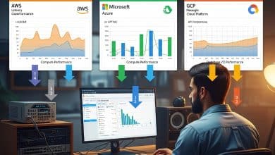 من أسرع؟ مقارنة AWS vs Azure vs Google Cloud الأداء