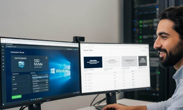 سيرفر مخصص SSD NVMe unmanaged بنظام Windows – كيف تختاره؟