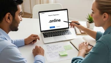 حجز نطاق .online وبدء مشروع عبر الإنترنت ونصائح بداية قوية