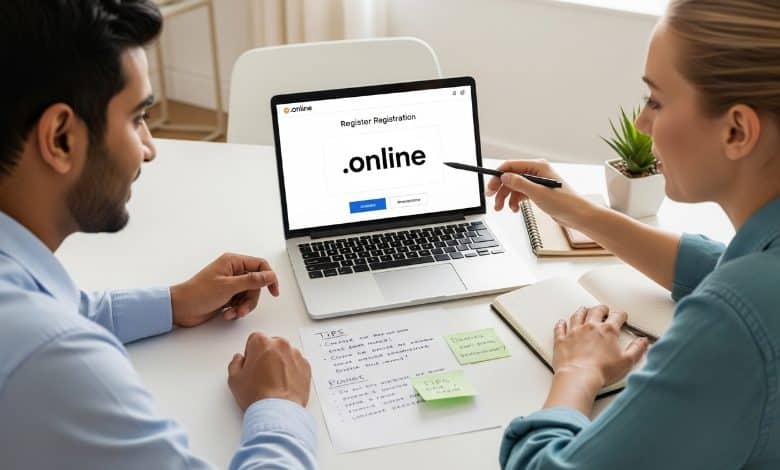 حجز نطاق .online وبدء مشروع عبر الإنترنت ونصائح بداية قوية