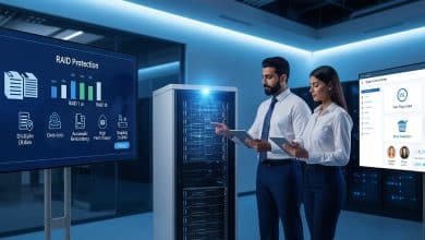 سيرفر مخصص RAID لمواقع التجارة الإلكترونية حماية مثالية