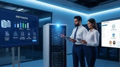 سيرفر مخصص RAID لمواقع التجارة الإلكترونية حماية مثالية