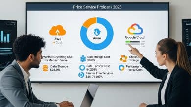 مقارنة AWS vs Azure vs Google Cloud السعر في 2025