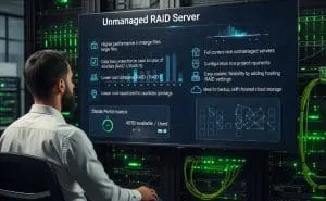فوائد استئجار سيرفر RAID unmanaged
