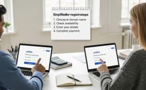 خطوات لحجز نطاق .online