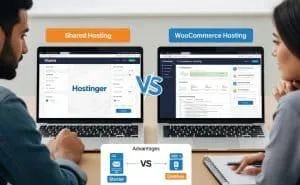 الفرق بين استضافة WooCommerce والاستضافة المشتركة