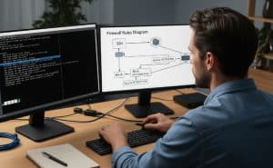 إعداد الجدار الناري لـ VPS غير المُدار