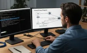 unmanaged vps + firewall إعداد يدوي وتحكم كامل إعداد الجدار الناري لـ VPS غير المُدار