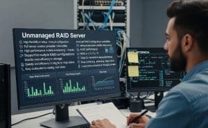 ميزات سيرفر RAID unmanaged