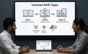 كيفية اختيار أفضل نوع من تقنية RAID لموقع التجارة الإلكترونية