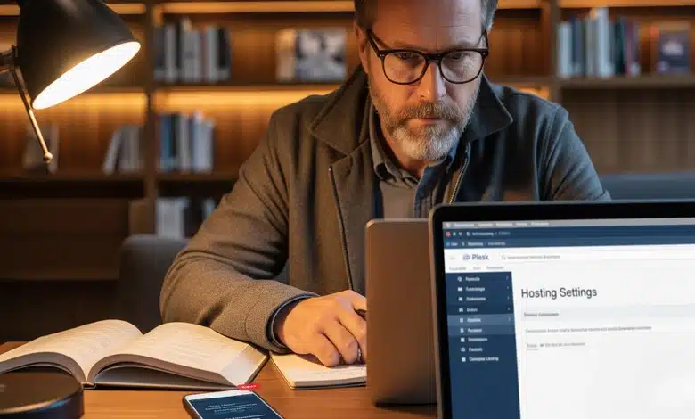 إدارة الاستضافة عبر لوحة تحكم Plesk للمبتدئين 