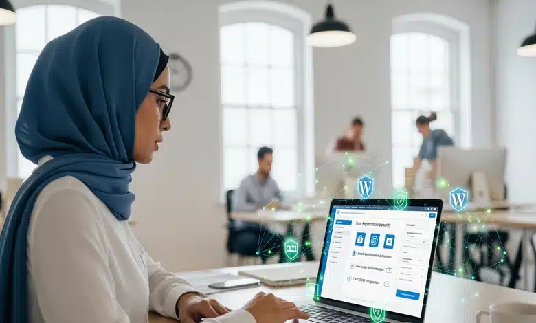 هل يؤثر تأمين تسجيل المستخدمين على تجربة الزائر؟
