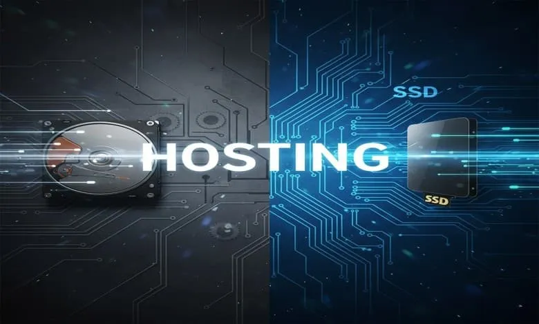 الفرق بين SSD Hosting و HDD Hosting وما الذي يميز كل نوع؟ 