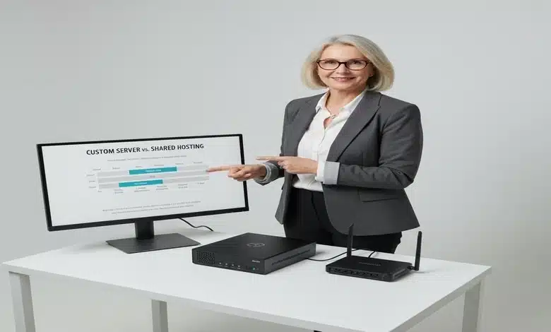 الفروقات التقنية بين السيرفرات المخصصة والاستضافة المشتركة 