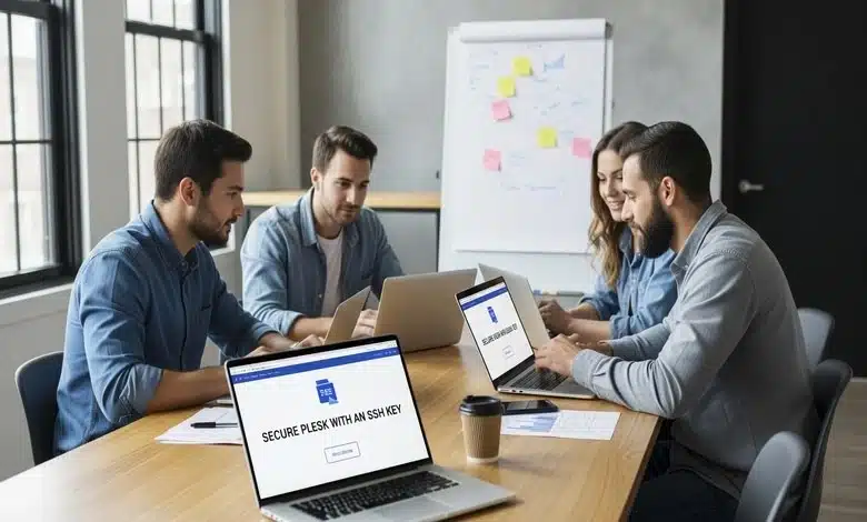 المتطلبات الأساسية لتأمين صفحة دخول Plesk بـ SSH Key 