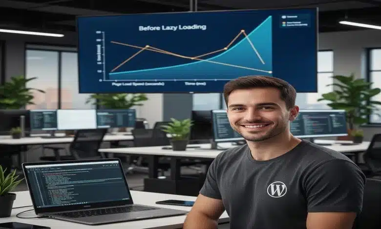 طريقة تفعيل lazy loading للصور والفيديو بدون إضافات في الووردبريس