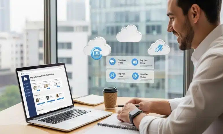 خطوات شراء استضافة سحابية موثوقة