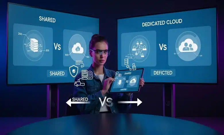 ما الفرق بين الاستضافة السحابية المشتركة والمخصصة للمتاجر الإلكترونية؟