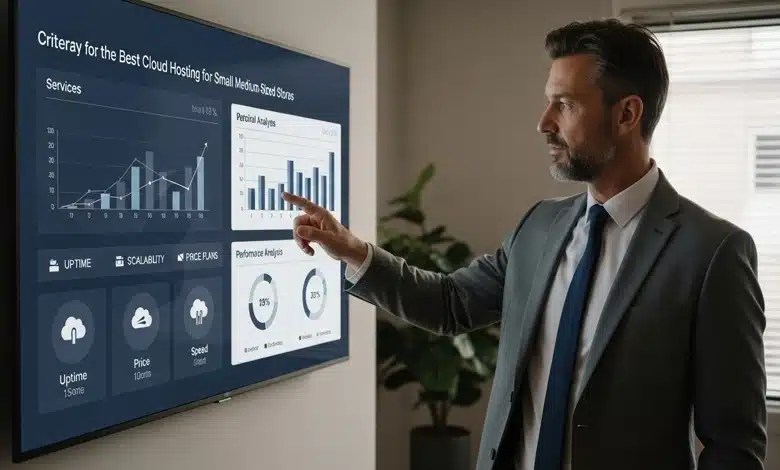 معايير اختيار أفضل استضافة سحابية للمتاجر الصغيرة والمتوسطة