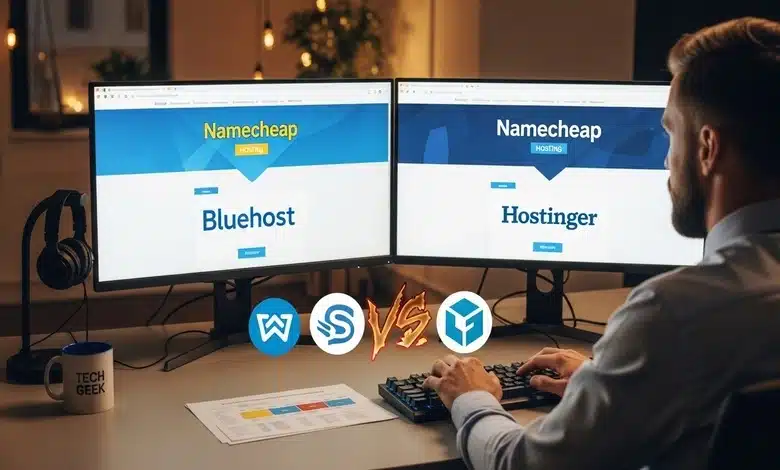 مقارنة استضافة Namecheap بالاستضافات المنافسة 