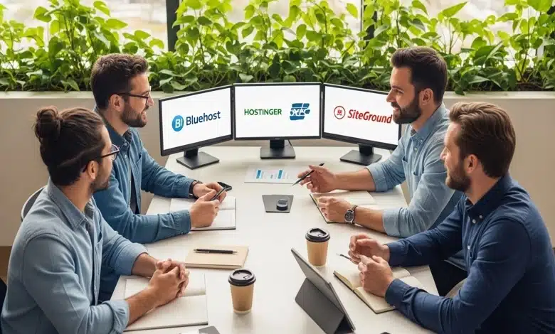 مقارنة بين افضل الشركات التي توفر استضافة ووردبريس للمتاجر الصغيرة والمتوسطة 