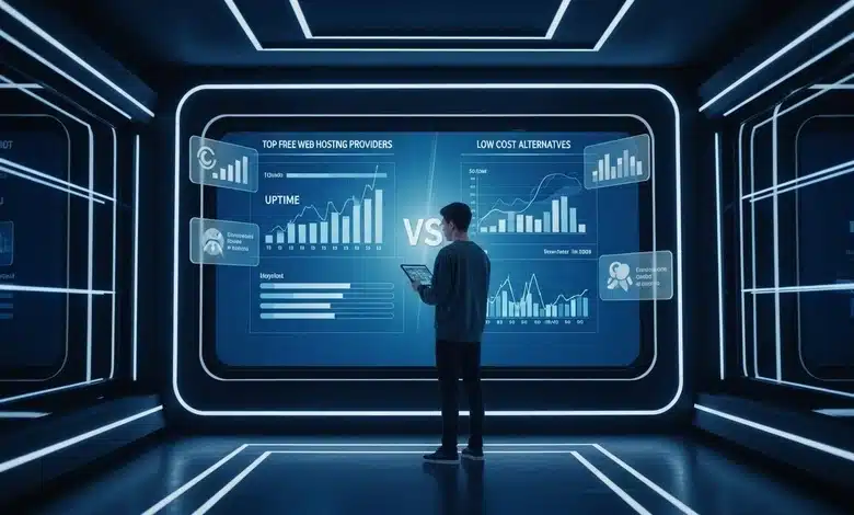 أفضل استضافة مواقع مجانية محدودة للمبتدئين وأبرز البدائل القريبة منها 