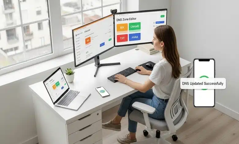 أهم سجلات DNS التي يجب ضبطها داخل لوحة الاستضافة 