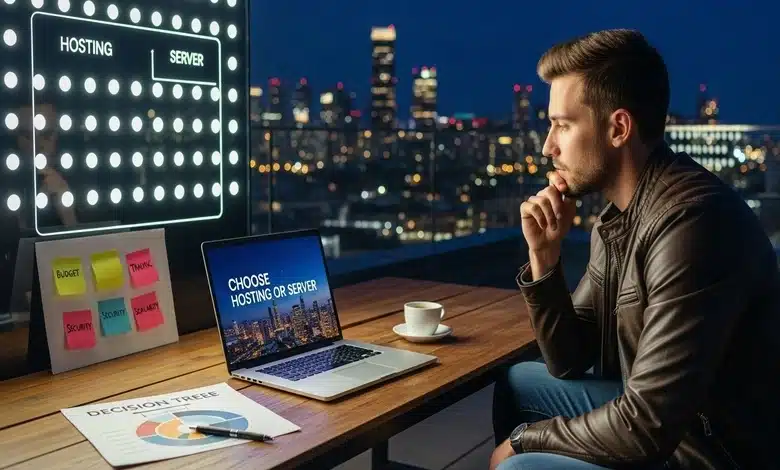 كيف تختار الأفضل بين الاستضافة والسيرفر لمشروعك الإلكتروني؟