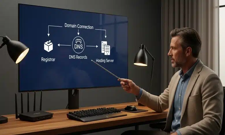 كيف تعمل اعدادات DNS في الاستضافة على ربط الدومين بالخادم بشكل صحيح؟ 