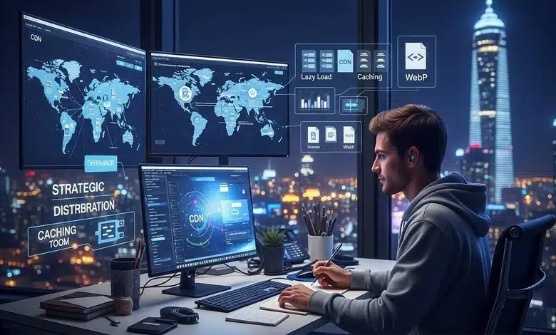 كيف يساعد تحسين أداء الموقع في تقليل استهلاك الباندويث داخل الاستضافة؟