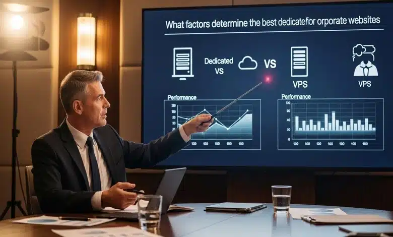 كيفية اختيار افضل سيرفر مخصص لمواقع الشركات لضمات استقرار اعمالها