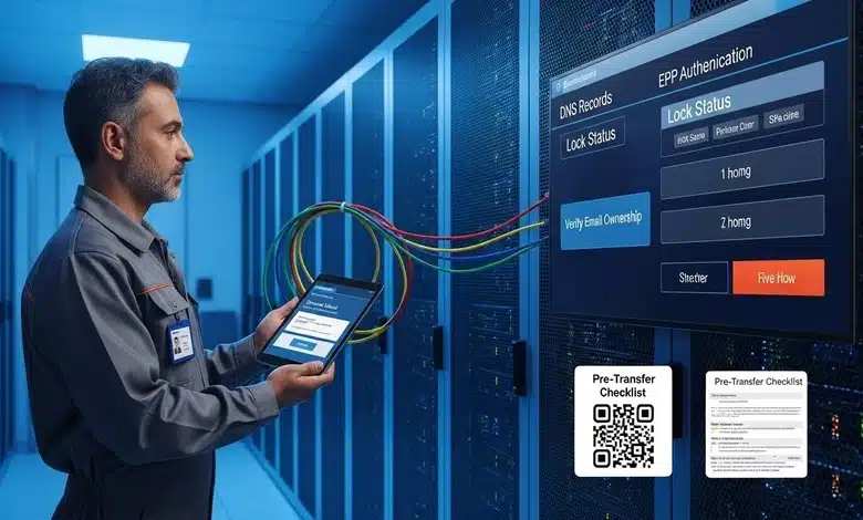 طريقة نقل دومين من شركة لأخرى خطوة بخطوة 