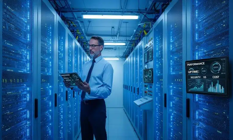 ما أهم المعايير الفنية عند تقييم جودة الاستضافة مقابل السعر؟
