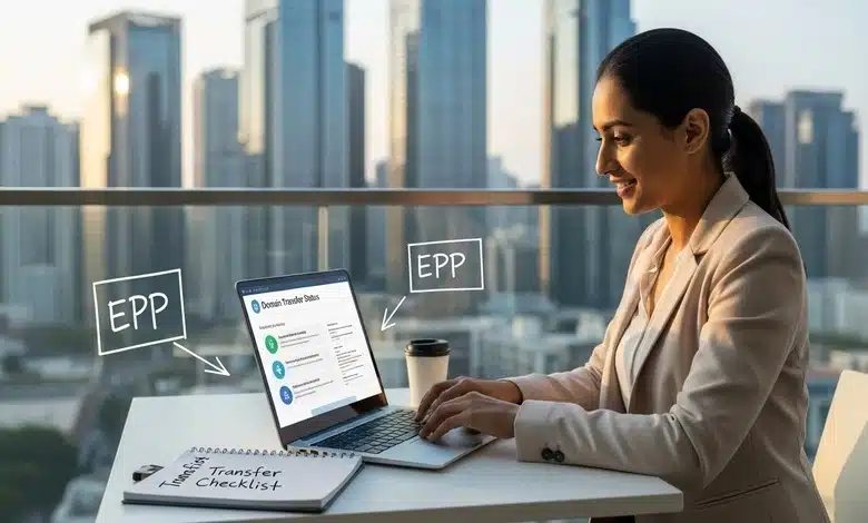 ما الخطوات العملية لإتمام تحويل الدومين إلى شركة جديدة دون فقدان الموقع؟ 