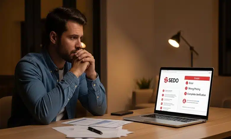 كيف تعرض دومينك للبيع في موقع Sedo وتضمن حقوقك؟ أخطاء شائعة عند بيع الدومين في منصات مثل Sedo وكيف تتجنبها