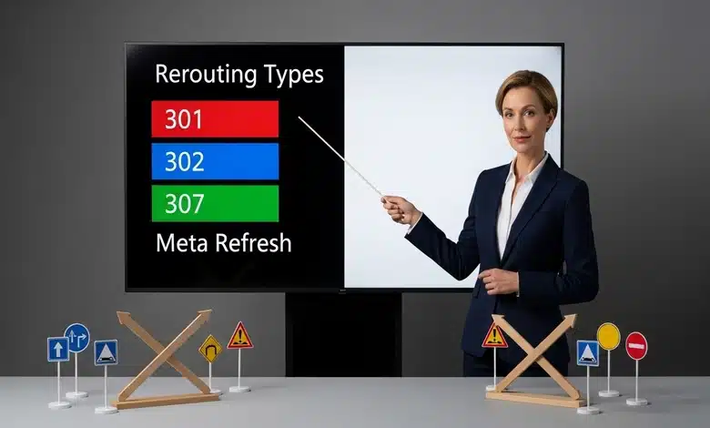 شرح Redirects وكيفية تحويل الزوار من رابط قديم لجديد أنواع إعادة التوجيه في المواقع لتطبيق Redirects باحترافية