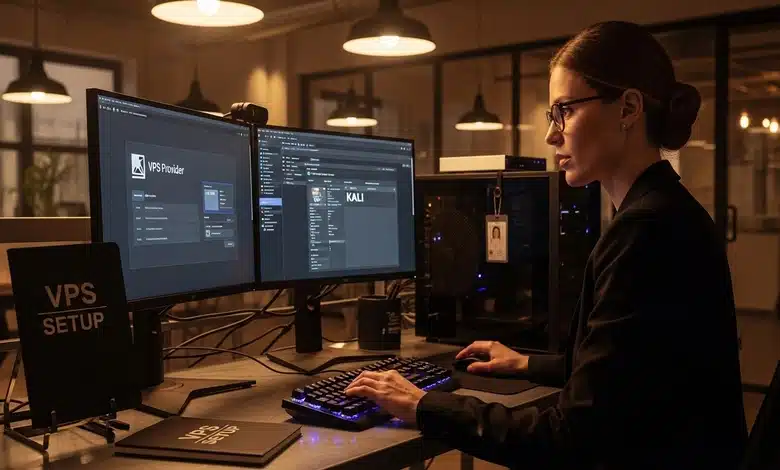 تثبيت Kali Linux على VPS لاختبار الاختراق 