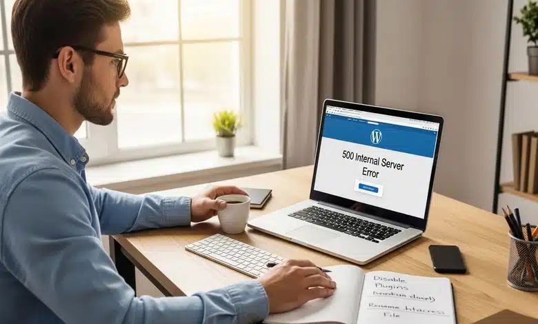 طريقة إصلاح خطأ الخادم الداخلي 500 في ووردبريس بخطوات بسيطة طريقة إصلاح خطأ الخادم الداخلي 500 في ووردبريس بخطوات بسيطة