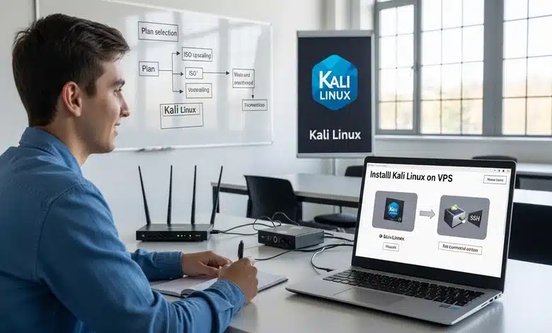 كيفية تثبيت Kali Linux على VPS خطوة بخطوة للمبتدئين 