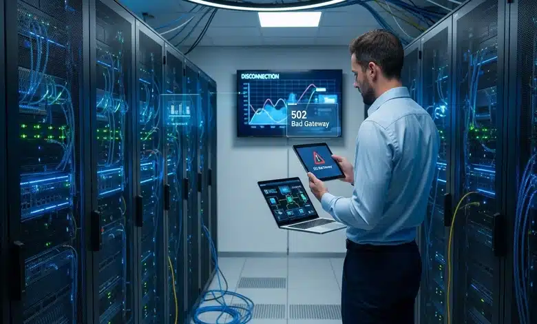 أسباب وحل مشكلة 502 Bad Gateway