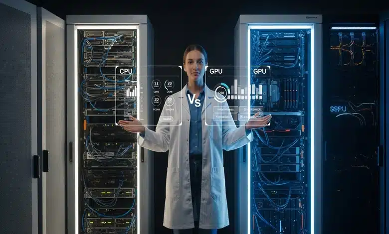 ما الفرق بين السيرفرات السحابية التقليدية وسيرفرات GPU لتشغيل نماذج AI؟
