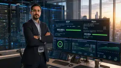 أسرع طريقة لنقل الملفات بين السيرفرات (SCP/Rsync)