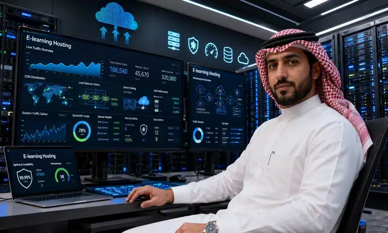 أفضل شركة استضافة لمواقع الـ E-learning تتحمل ضغط الطلاب