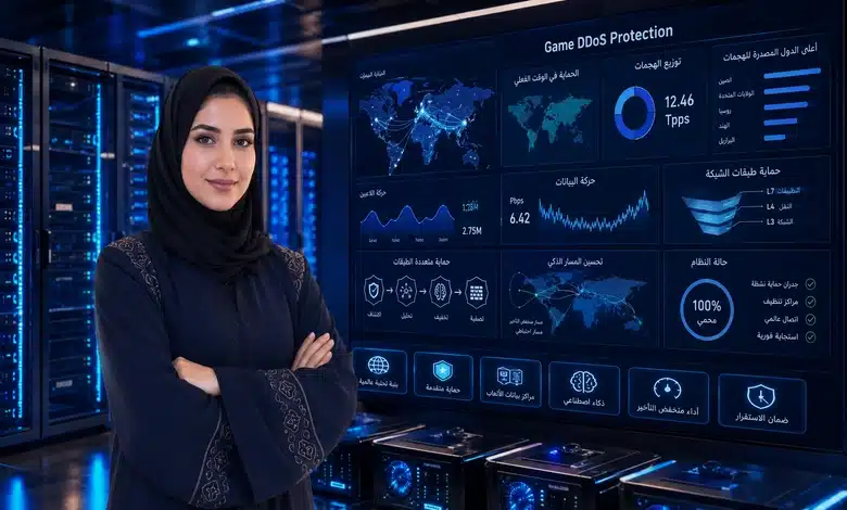 أفضل سيرفرات مخصصة مع حماية Game DDoS Protection أفضل مزودي السيرفرات المخصصة للألعاب مع أنظمة الحماية المتقدمة