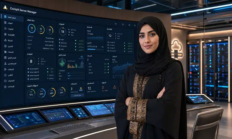 شرح إدارة السيرفر بـ Cockpit عبر واجهة ويب احترافية أفضل مميزات واجهة Cockpit لإدارة السيرفرات الاحترافية