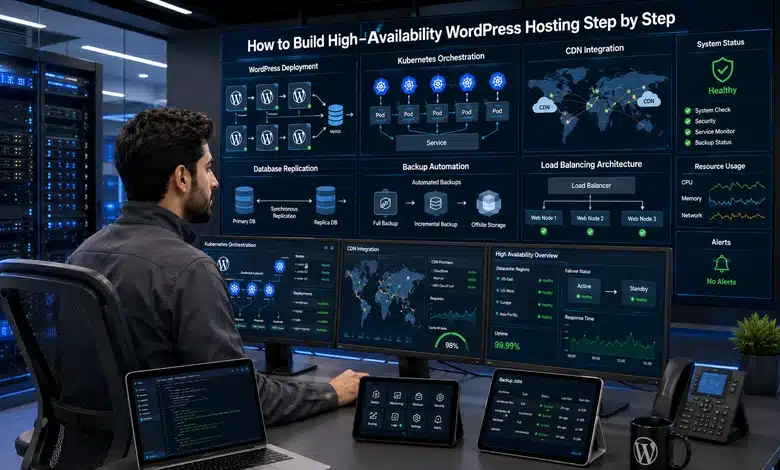كيفية بناء استضافة ووردبريس High-Availability لضمان عدم السقوط كيف تبني استضافة ووردبريس High-Availability خطوة بخطوة؟