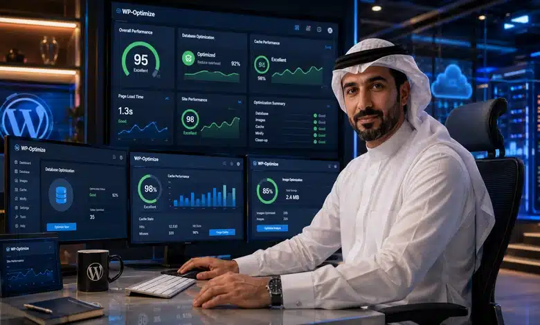 طريقة تنظيف قاعدة البيانات وتسريع الموقع بإضافة WP-Optimize كيفية الاستفادة من إضافة WP-Optimize في بناء موقع أكثر سرعة وتنظيمًا