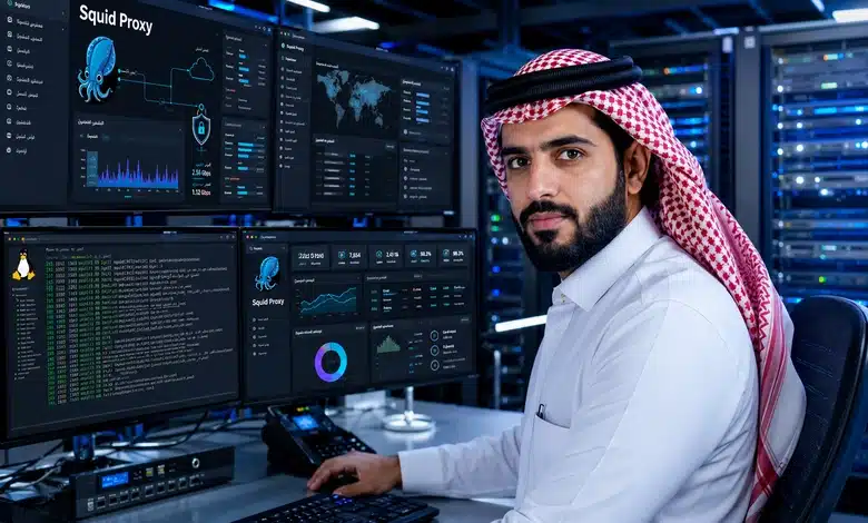 كيفية عمل سيرفر بروكسي خاص (Squid Proxy) وتأجيره