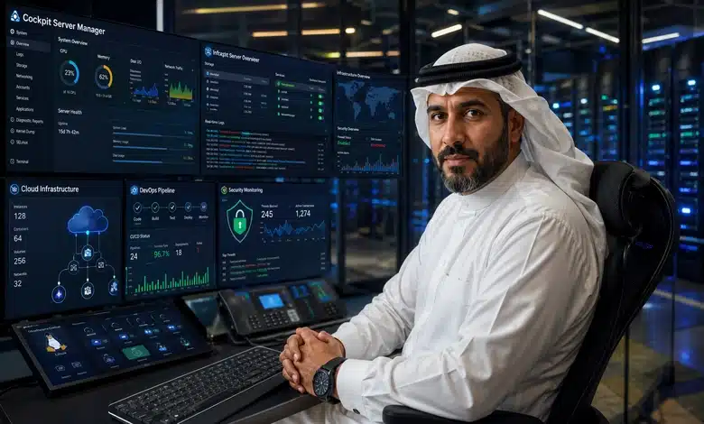 شرح إدارة السيرفر بـ Cockpit عبر واجهة ويب احترافية لماذا يفضّل مسؤولو الأنظمة استخدام Cockpit لإدارة السيرفر؟
